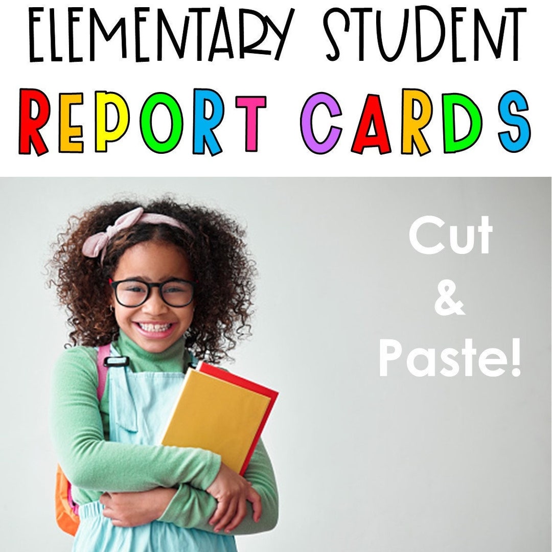 Elementary Student Report Card Comments: Grades 1-3 (digital Download ...