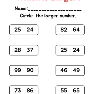 Math Worksheet