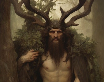 Herne The Hunter, Mythology, Horned God, Green Man