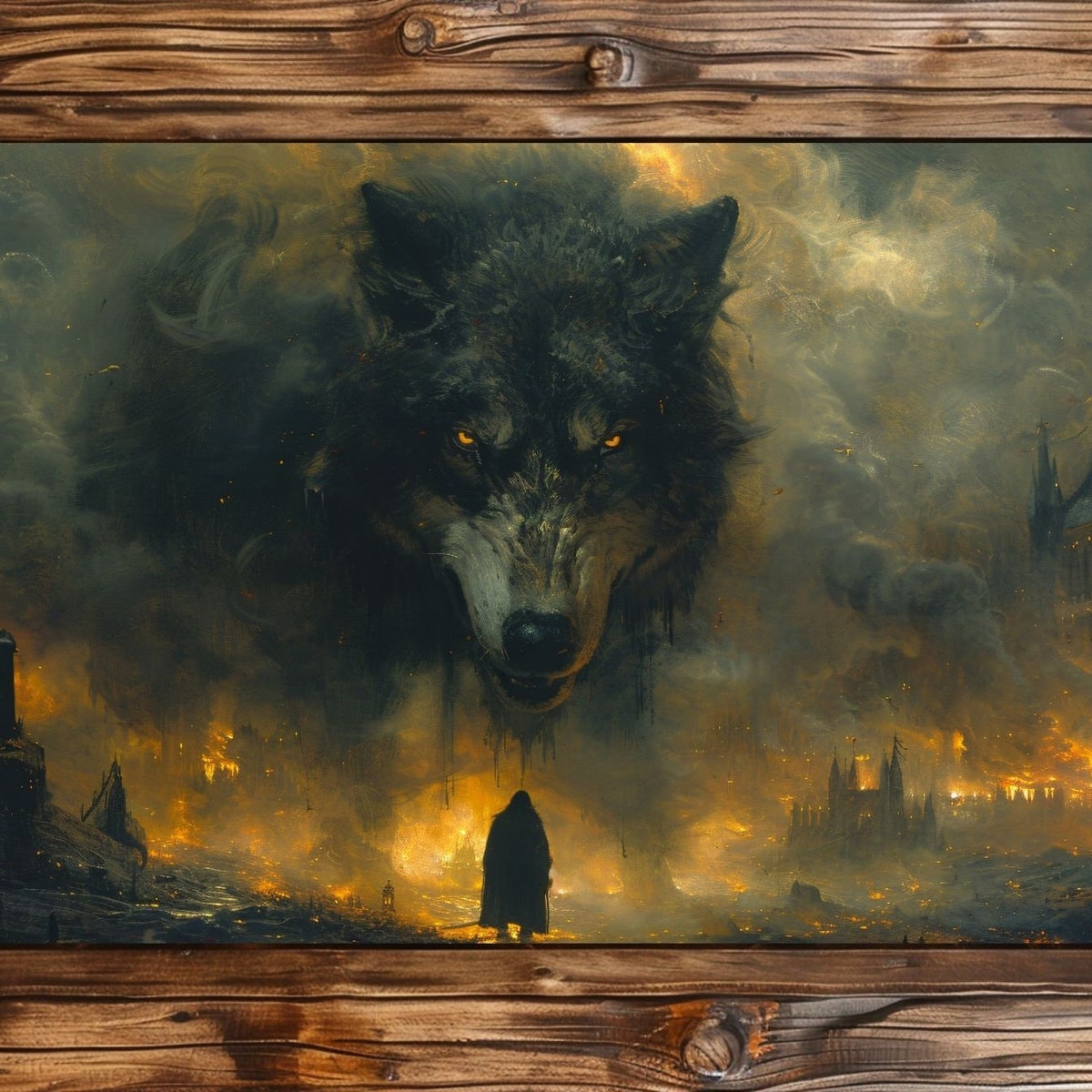 Fenrir Art Print