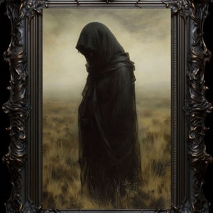 The Wraith Art Print, Home Wall Decor, Ghost Specter Spirit Shade ...