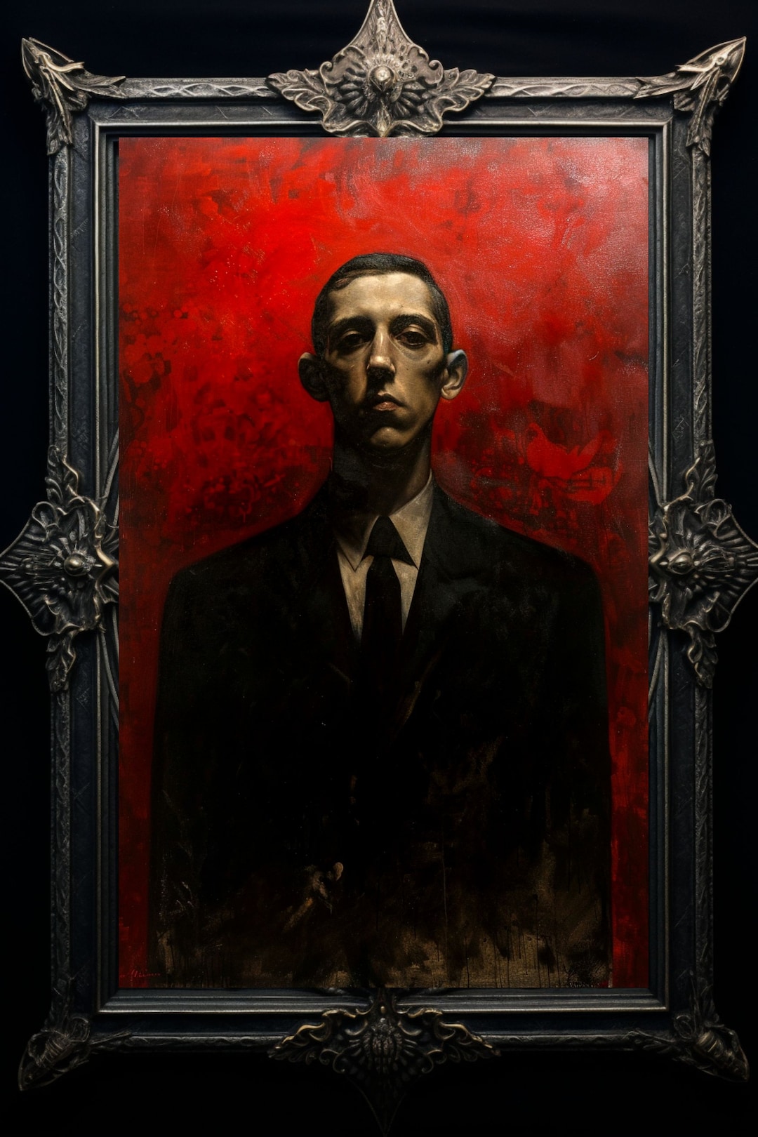 HP Lovecraft Art Print: Dark Cosmic Horror Home Decor - Etsy