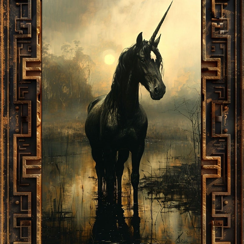 Fantasy Unicorn - Etsy