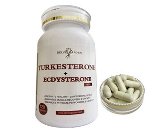 120 Turkesterone und Ecdysteron Ergänzung 1000 mg, Ecdysterone Turkesterone