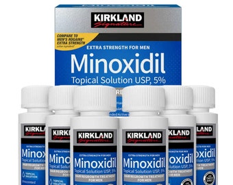 kirkland Minoxidil 5%, Hair Loss Treatment Serum, For Hair Regrowth