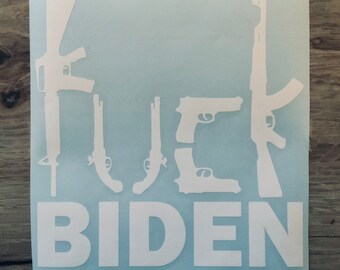 F Joe Biden Decal Political Funny Decal FJB