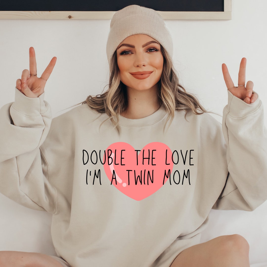 Twin Mom Shirt Twin Pregnancy Shirt Twin Mom Gift Expecting - Etsy