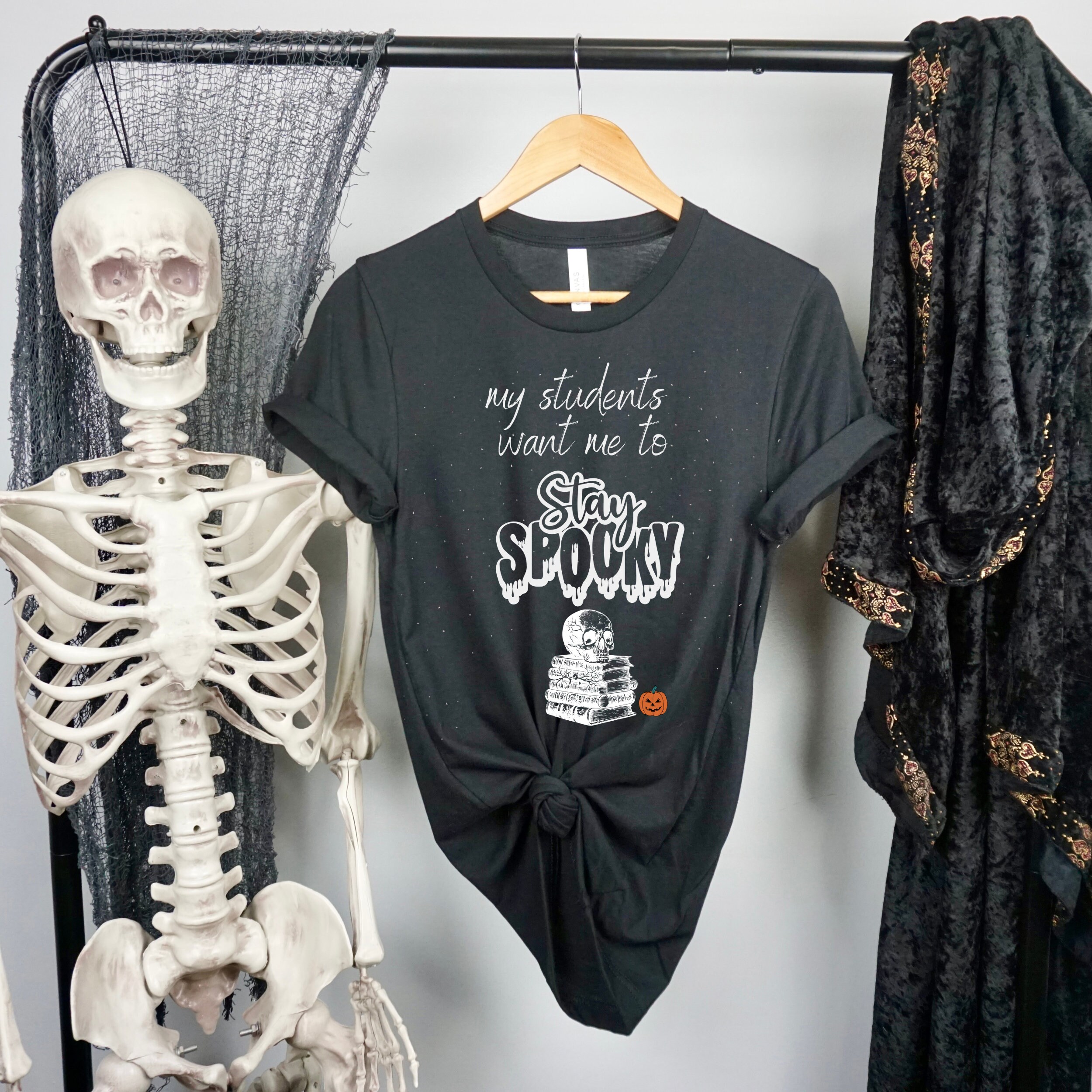 Halloween Teacher Shirt, Spooky Teacher Shirt, Teacher Fall Shirt