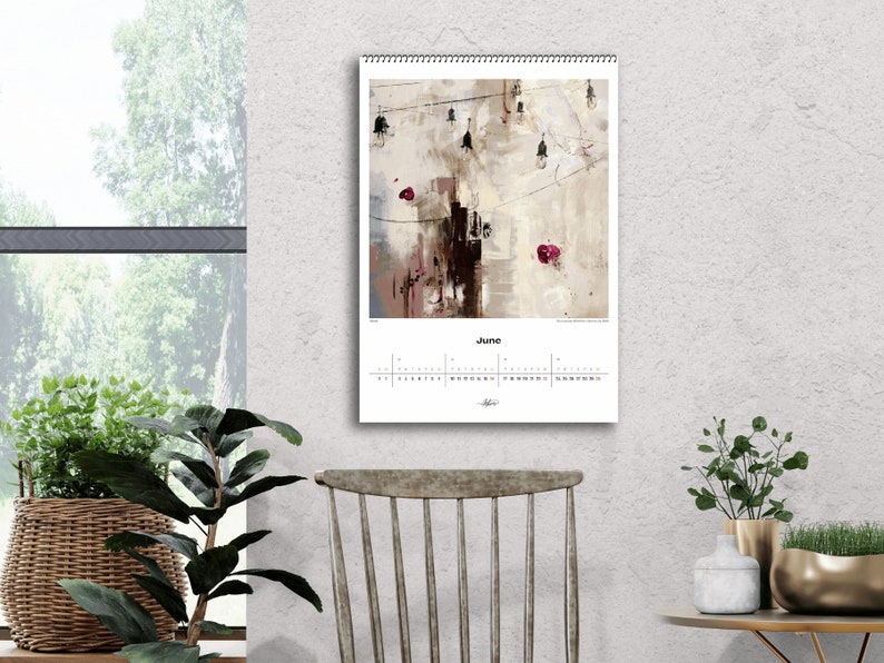 Art Calendar 2024 Fine Art Calendar 2024 Unique Artwork Wall Etsy UK