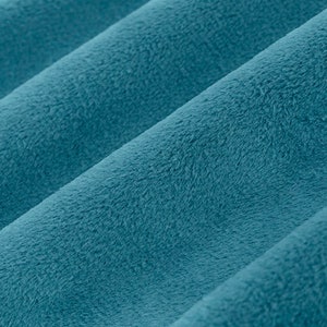 French Blue Cuddle3 Minky, Solid Cuddle® 3 French Blue from Shannon Fabric, Blue Minky Fabric, Cuddle 3 Smooth French Blue Minky,