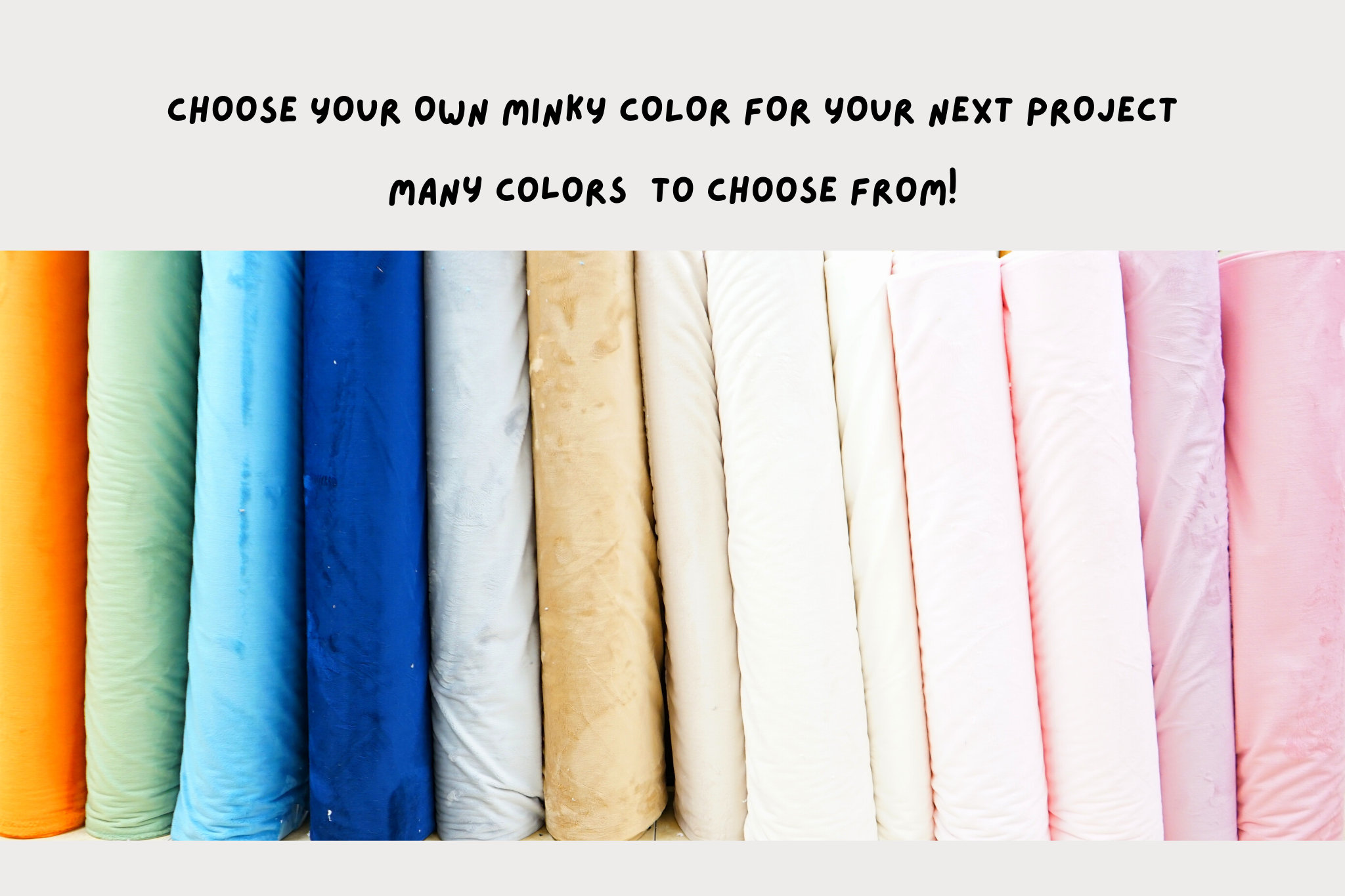 Minky, Smooth Solid Soft Minky Fabric for Blankets, Crafts, Embroidery