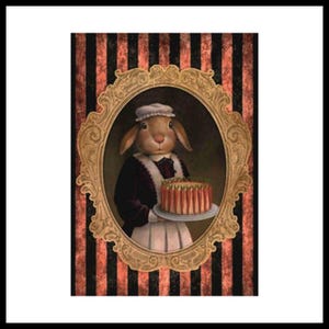 Carta da decoupage autoadesiva in riso | Carta da decoupage per mobili | Carta di gelso | Dimensioni 11,02 x 15,35" | Motivo con coniglio