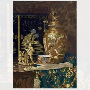 Carta di Riso per Decoupage per Mobili | Grande Carta da Decoupage | 3 Opzioni di Dimensione | Serie Speciale Antica | Motivi d'Arte Barocca