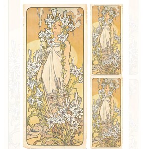 Carta di Riso per Decoupage per Mobili | Grande Carta da Decoupage | 3 Opzioni di Dimensione | Serie Speciale Antica | Motivi d'Arte Barocca