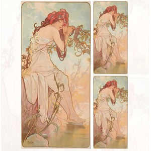 Carta di Riso per Decoupage per Mobili | Grande Carta da Decoupage | 3 Opzioni di Dimensione | Serie Speciale Antica | Motivi d'Arte Barocca