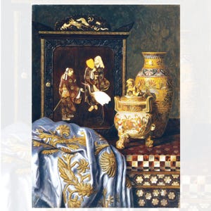 Carta di Riso per Decoupage per Mobili | Grande Carta da Decoupage | 3 Opzioni di Dimensione | Serie Speciale Antica | Motivi d'Arte Barocca