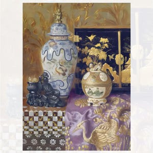 Carta di Riso per Decoupage per Mobili | Grande Carta da Decoupage | 3 Opzioni di Dimensione | Serie Speciale Antica | Motivi d'Arte Barocca