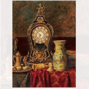 Carta di Riso per Decoupage per Mobili | Grande Carta da Decoupage | 3 Opzioni di Dimensione | Serie Speciale Antica | Motivi d'Arte Barocca