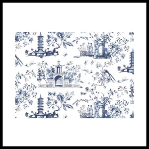 Carta Decoupage in Riso Autoadesiva | Carta Decoupage per Mobili | Carta di Gelso | Dimensioni 11,02X15,15" (28X38,5 cm) | Motivo Floreale