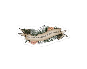 Ao3 Kudos sticker