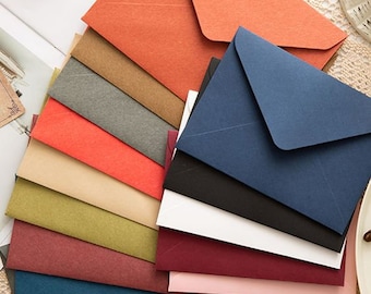 Envelope in different colors C6