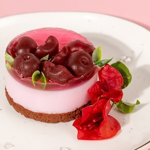 Sapone Cheese-Cake con Ciliegia. Bomboniere per matrimonio. Regalo di compleanno. Sapone finto alimentare. Sapone per i golosi. Regalo per la mamma. Bomboniera per feste