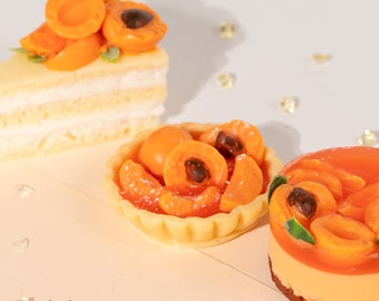 Apricots Tartlet Soap.Fake food soap.Dessert Soap.Birthday Gift.Fake Cake Birthday.Gift For Mom.Handmade Soap.Food Soap.Sweet Soap.Cake Soap