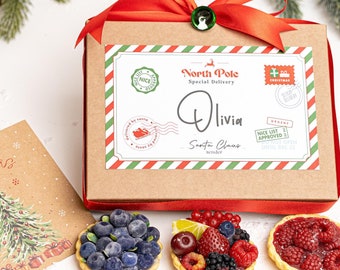 Personalized Handmade Marry Christmas Eve Box Soap 2024 best unusual holiday gift idea party favors for guests for her for friend for women
