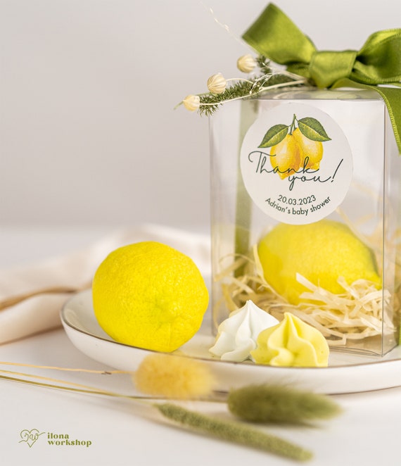 Soap Lemon Wedding Personalized Favors Italy Style Party Guest Gift Idea for Guest Wedding Home Made Bar Soap Bridal Shower Thank You Favor