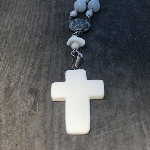 Land o’ Milk + Honey Pendant | Virgin Mary + Sacred Heart