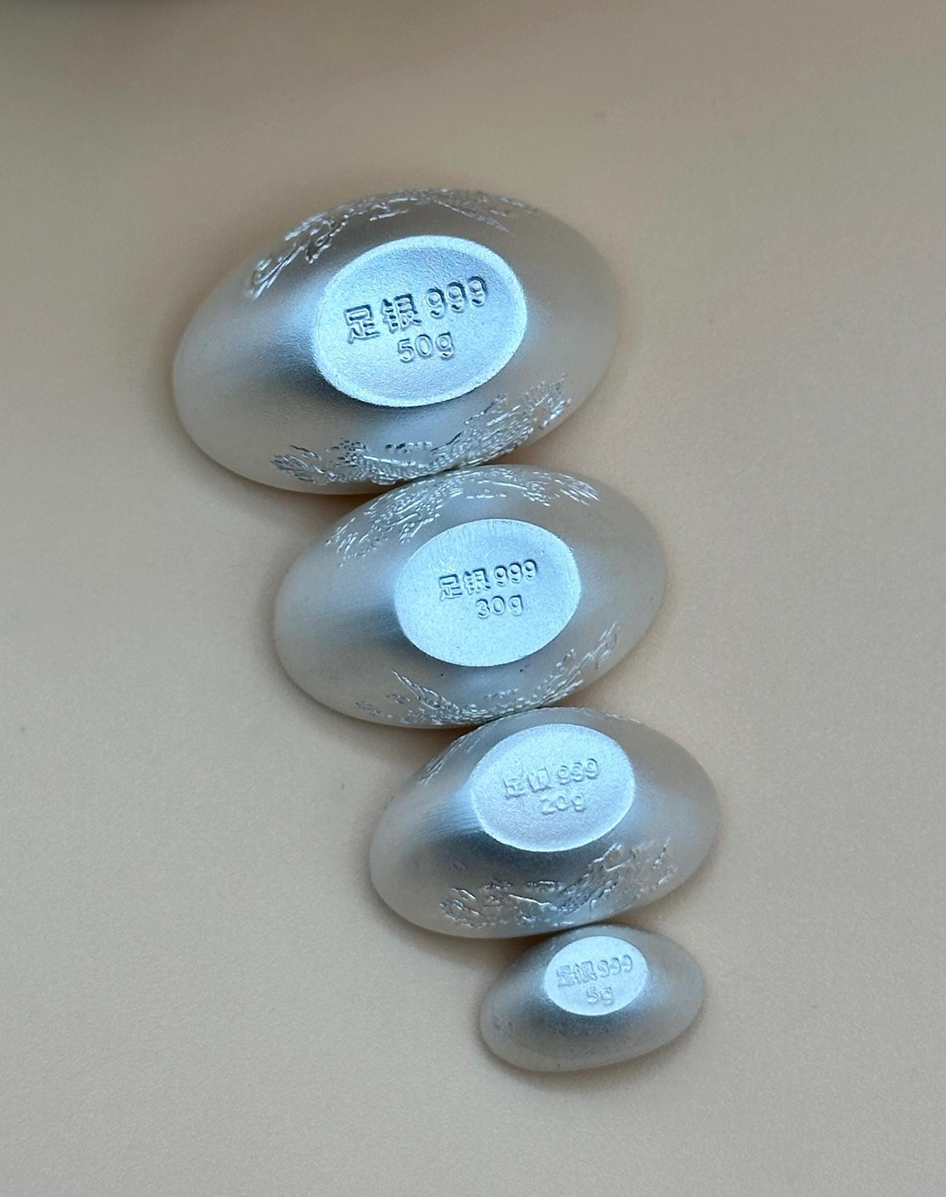 Chinese Silver Money Bar - Etsy
