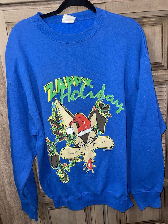 Vintage 1994 Looney Tunes Sweatshirt XL Wile E. Co
