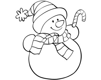 クリスマスぬり絵