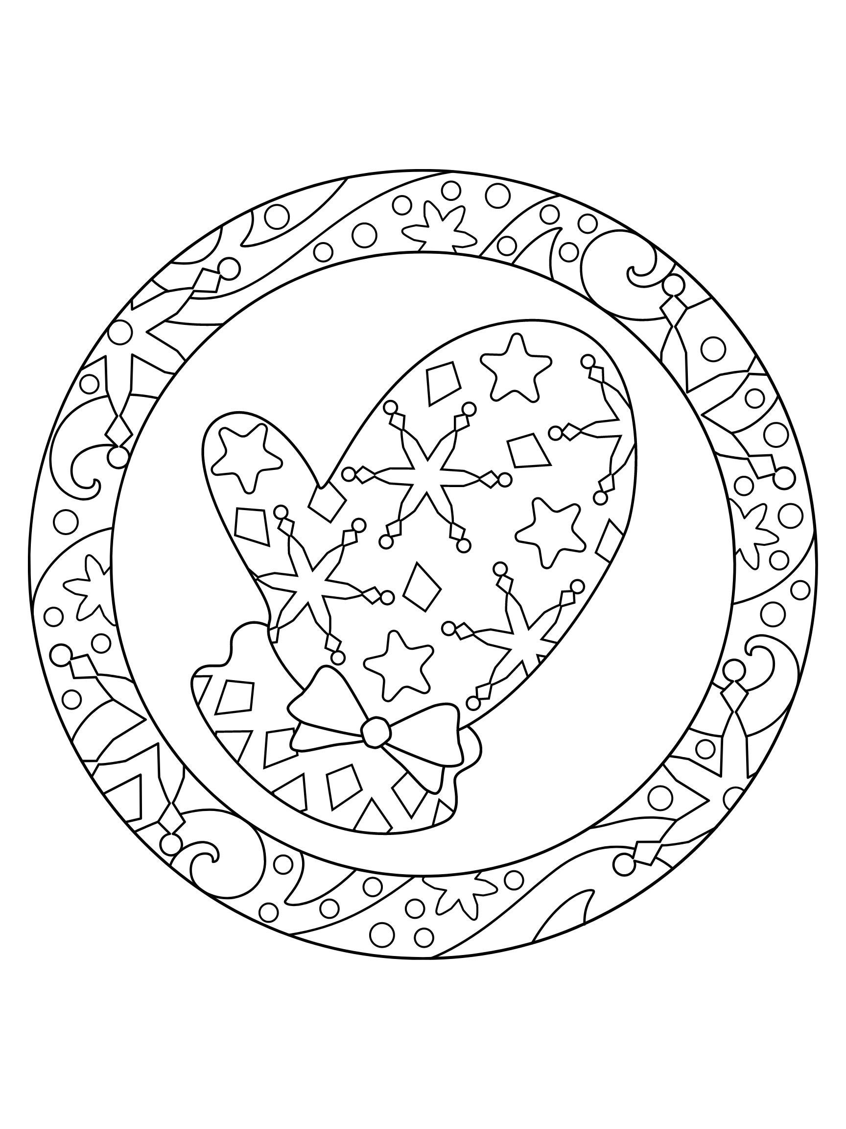 Adult Holiday Coloring Sheets - Etsy