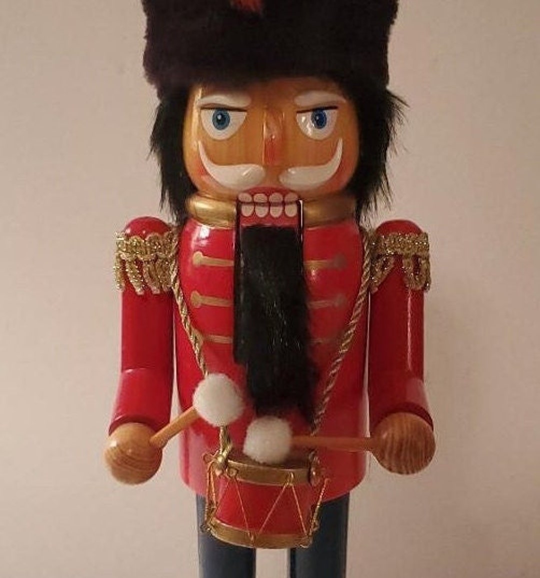 NUTCRACKER DRUMMER SOLDIER 15 Kurt Adler Co. Etsy
