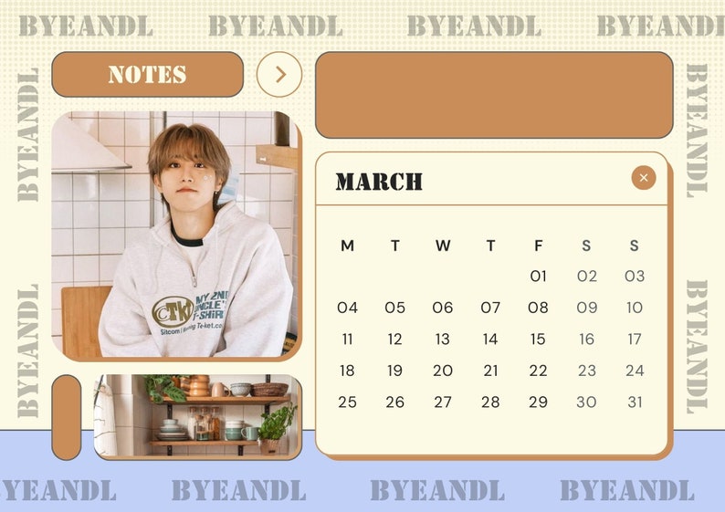 STRAY KIDS 2024 Calendar (Instant Download) Etsy