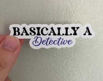 Eigenlijk een detectivesticker