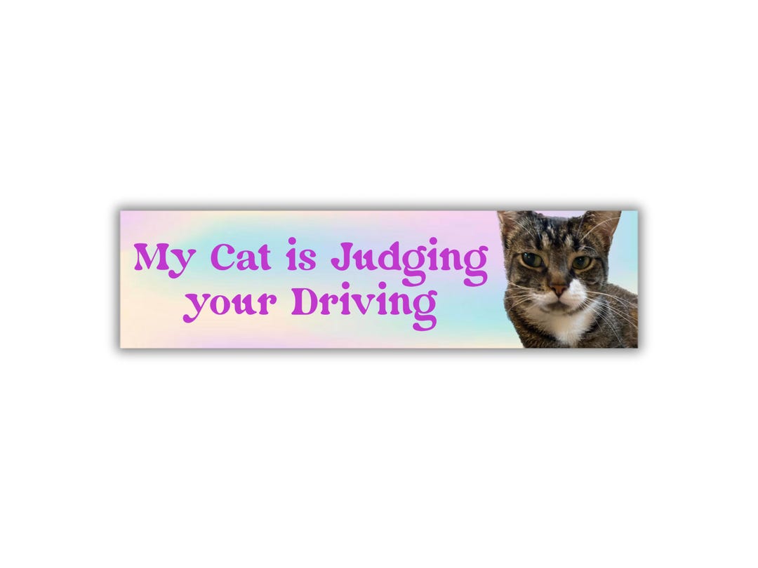 Primitive Designs by Kathy The Cat Rules Wood Block Sign