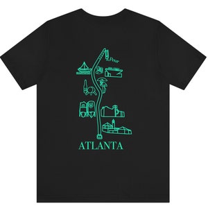 Atlanta Shirt, Atlanta BeltLine Shirt, Atlanta Souvenir Gift, Atlanta Shirt Cool