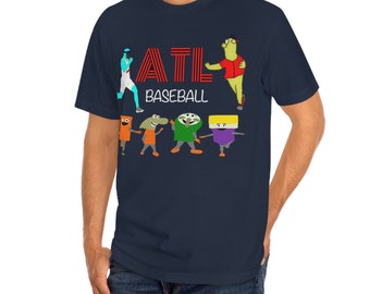 Atlanta Braves Shirt, ATL Baseball Shirt, Atlanta Braves Mascots, Braves Blooper Shirt