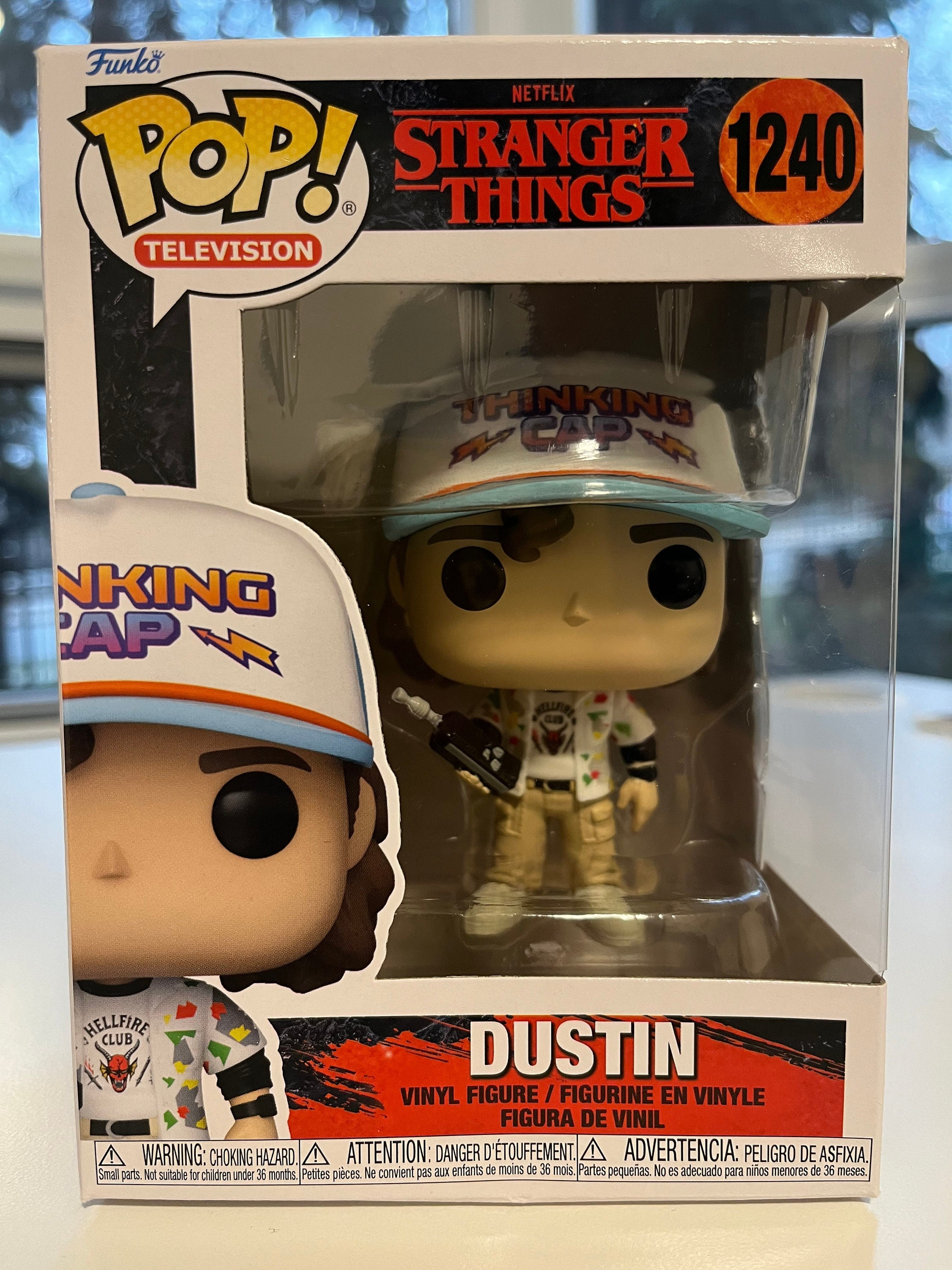Stranger Things Dustin Funko POP Number 1240 - Etsy