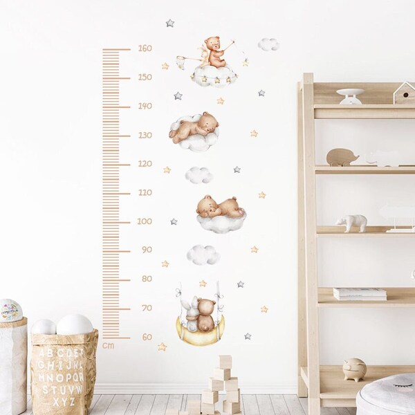 Height Chart Decal Etsy Australia
