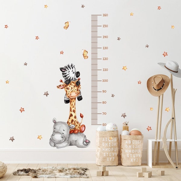 Height Chart Decal Etsy Australia