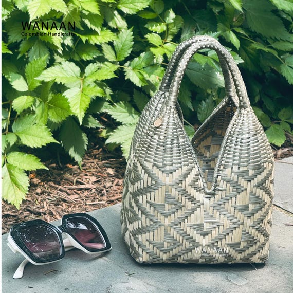 Venus Kleine Tasche Handgefertigte kolumbianische Korbtasche