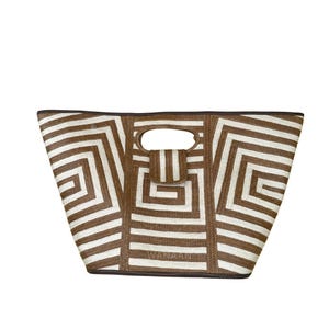 Handcrafted Colombian arrow cane purse / cartera caña Flecha / Travel casual beach / gift / Straw Purse /artesanal / boho chic woven tote