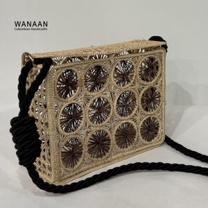Handmade Iraca bag / Handwoven purse /Fashion Casual purse / straw bag / boho style /  Gift for Her / Woven Bag / Cartera / bolso / iraca