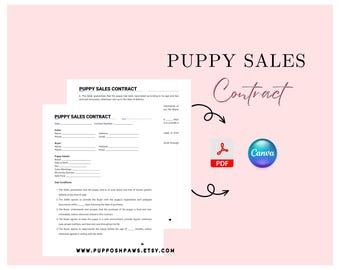 Puppy Sales Contract