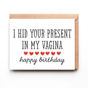 Geburtstagskarte für Mann, Freund Geburtstagskarte, Geschenk Geburtstagskarte für Ihn, Raunchy Geburtstagskarte, Schmutzige Geburtstagskarten
