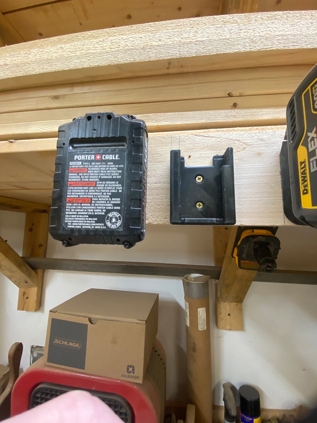 Porter Cable Battery Mount Etsy