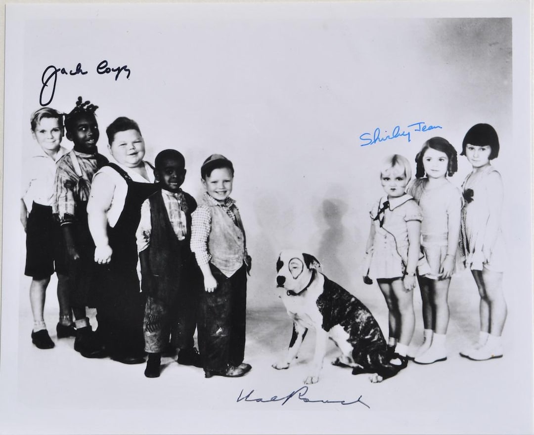 LITTLE RASCALS/ Our GANG Cast Signed Photo X3 – Hal Roach, Jackie ...